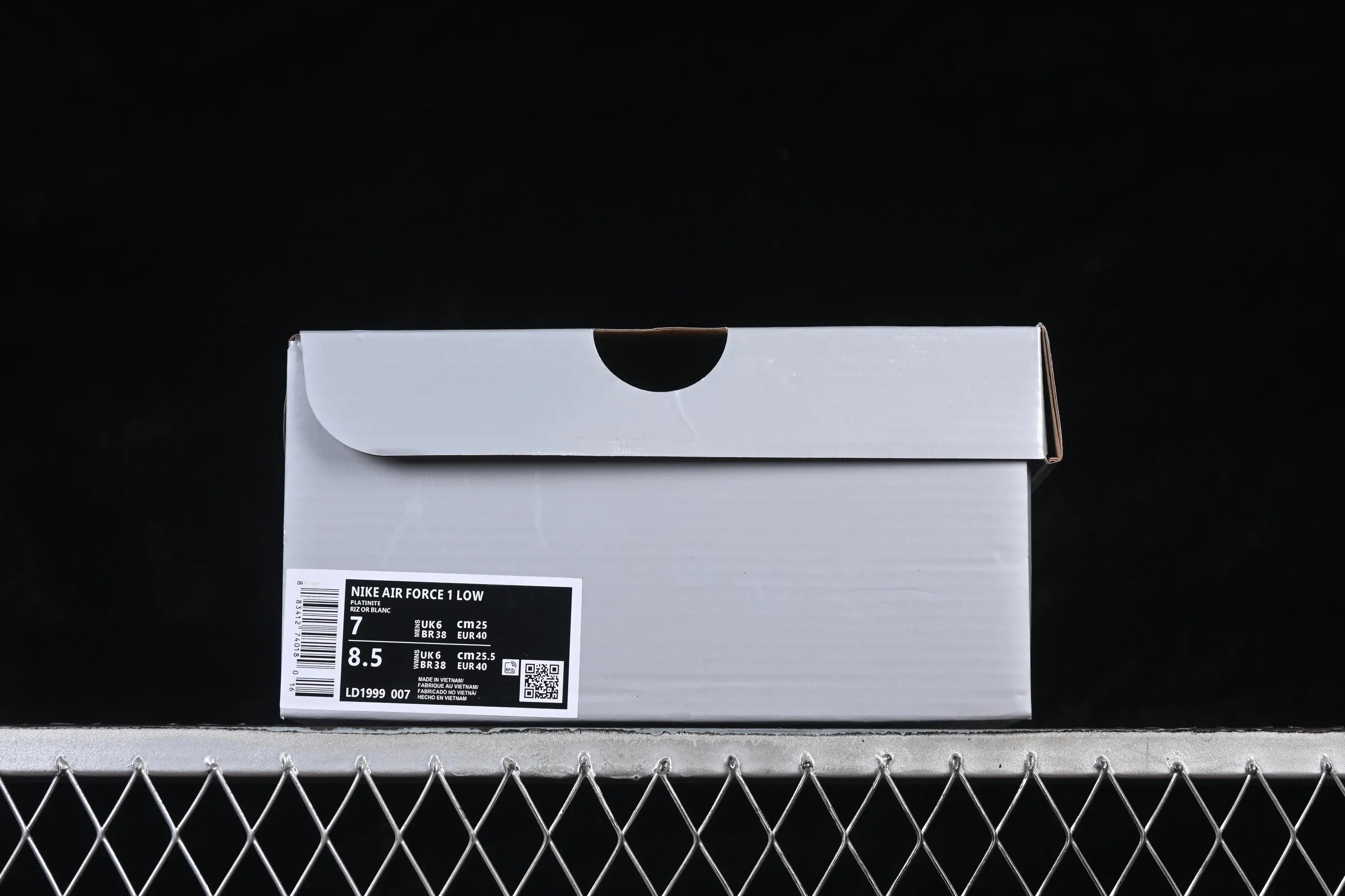 All categories Nk Air Force 1 Air Force series Nk Air Force 1 Low Air Force low-top Nike Air Force 1'07 Low Rei Kawakubo co-branded matte black and red love Air Force 1 low-top casual sneakers LD1999-007